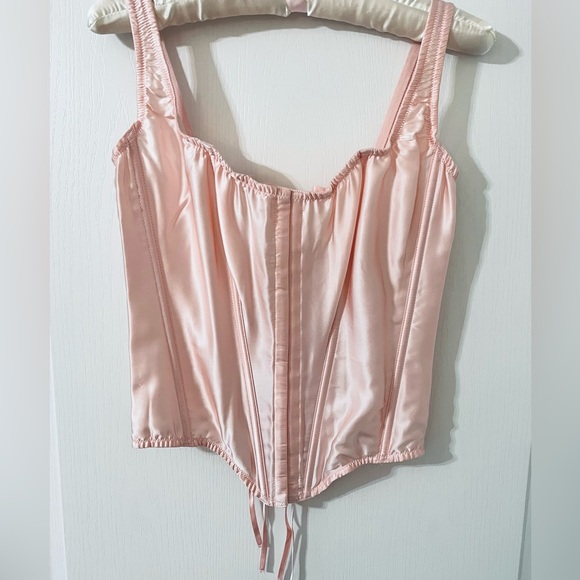 Victoria’s Secret Silk Corset Set, M-DD/M | Pink 🎀 - Picture 9 of 15